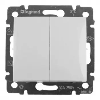 774405 SERIJSKI PREKIDAČ 1P/10A/250V VALENA BIJELI