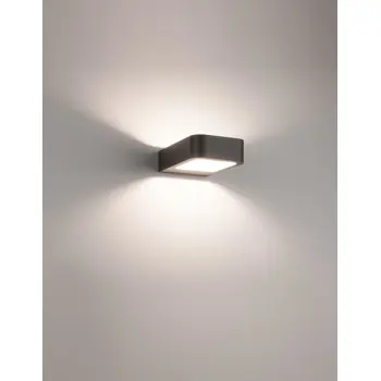 ACQUA VANJSKA ZIDNA SVJETILJKA LED 5W/3000K/490lm/IP54/TAMNO SIVA