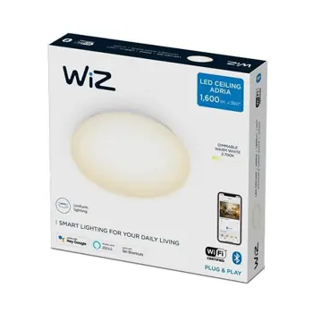 Adria WiZ PLAFONJERA 17W RD 2700K DIMM BIJELA