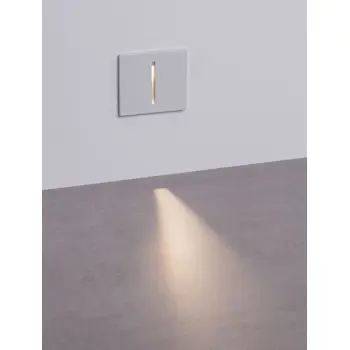 AIZEN UGRADBENA LED SVJETILJKA ZA STEPENICE 3Watt 170Lm 
IP65 3000K BIJELA