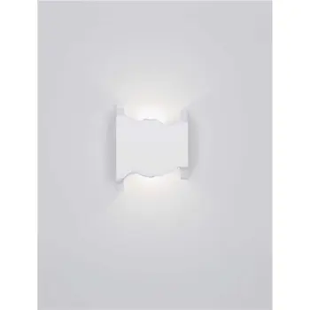 ALAS ZIDNA LAMPA LED/3000K/6W/354Lm/BIJELA
