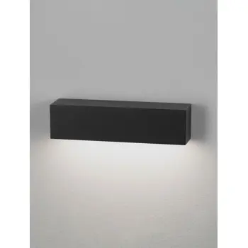 ALLURE VANJSKA ZIDNA LED SVJETILJKA 8Watt  502Lm 
IP65 3000K
 CRNA