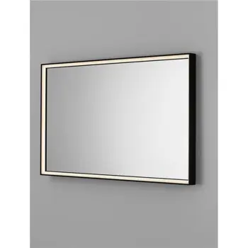AMBOR ZIDNO 
LED OGLEDALO S OSVJETLJENJEM 48Watt 1648lm
 CRNA