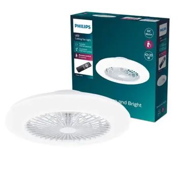 AMIGO PHILIPS LED stropni ventilator IR okrugla 20W+42W SP + daljinski upravljač