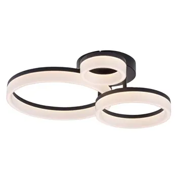 Amilia PLAFONSKA  SVJETILJKA  LED 24W/CRNA/IP20/2070lm