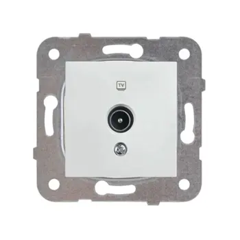 ANTENSKA PRIKLJUČNICA ZAVRŠNA PANASONIC SREBRNI BEZ OKVIRA