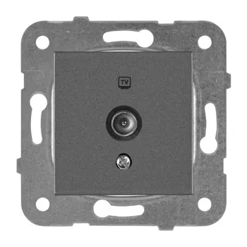 ANTENSKA UTIČNICA ZAVRŠNA PANASONIC ANTRACIT BEZ OKVIRA