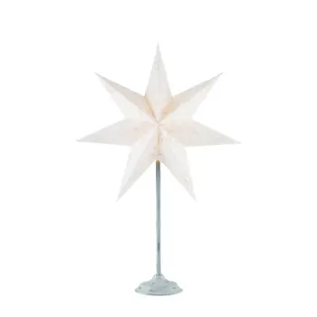 ARATORP STOLNA LAMPA ZVIJEZDA BIJELA 64cm 1/E14/2m