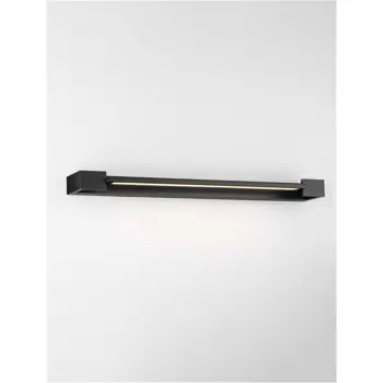 ARGA ZIDNA LAMPA LED/3000K/17W/1400Lm/CRNA