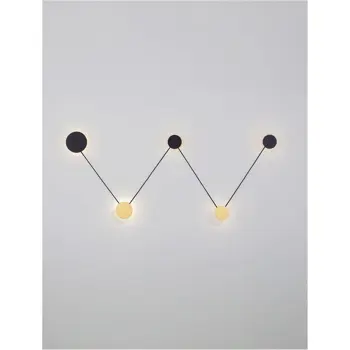 ARK ZIDNA LAMPA LED /3000K/34W/1034Lm/CRNA & 
ZLATNA