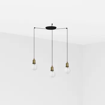 ART OLD GOLD VISILICA 1XE27 60W 3L