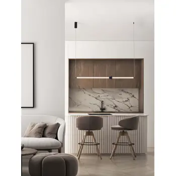 ATMOSFERA VISILICA  LED /3000K/15W/1109Lm/CRNA