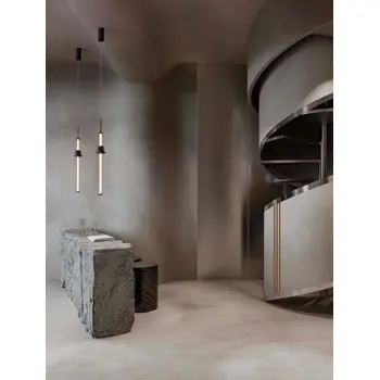 ATMOSFERA VISILICA  LED /3000K/7W/465Lm/CRNA