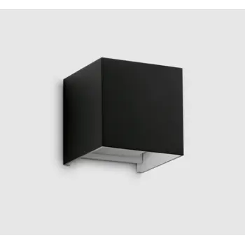 ATOM AP D10 VANJSKA ZIDNA LED SVJETILJKA 4000K 12W IP54 CRNA