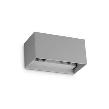 ATOM AP D20 VANJSKA ZIDNA LED SVJETILJKA 3000K 25W IP54 SIVA