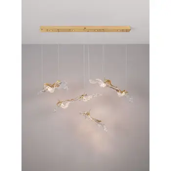 AVESA Visilica Triac dimabilna LED 27 W 3000K Zlatna