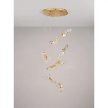 AVESA Visilica Triac Dimabilna LED 34 W 3000K Zlatna
