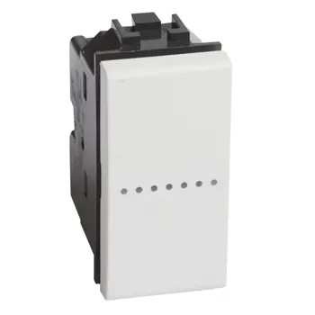 AXIAL SKLOPKA IZMJENIČNA 1P 10A 1M BIJELA