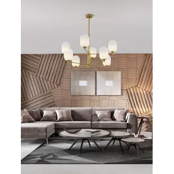 BALOR VISILICA G9 /IP20/BRASS ZLATNA