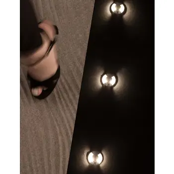 BANG UGRADBENA SVJETILJKA LED/1W/3000K/60lm/42°/240V IP67 NIKL