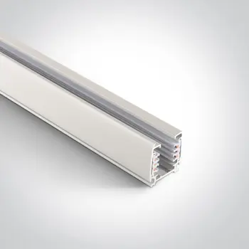 BIJELA KVADRATNA ŠINA 2M TROFAZNA + DALI 16A