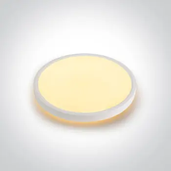 BIJELA LED PLAFONJERA S POZADINSKIM OSVJETLJENJEM 38W+4W CCT IP20 230V