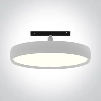 BIJELA LED PLAFONJERA ZA MAGNETNE ŠINE 30W CCT 48V IP20 UGR19 MINI/P&P