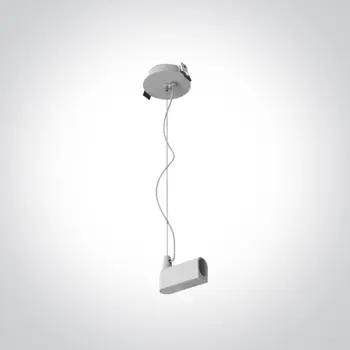 BIJELA Plug & Play UGRADBENA BAZA S KABELOM ZA NAPAJANJE + POKLOPAC IP20