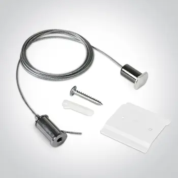 BIJELI OVJESNI KIT ZA MAXI ŠINE DM42001/DM42002/DM42003 3 METRA