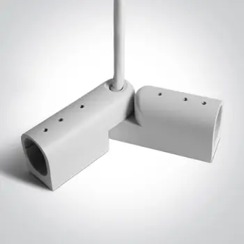 BIJELI Plug & Play KABEL ZA NAPAJANJE I PRILAGODLJIV KUT ZA ŠINE ON/OFF / DALI