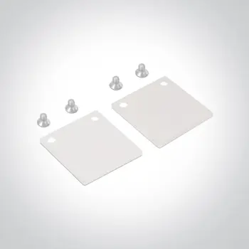 BIJELI ZAVRŠNI POKLOPCI ZA MINI ŠINE DM42001A/DM42002A