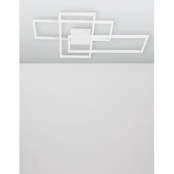 BILBAO PLAFONSKA SVJETILJKA LED 55W/3000K/3550lm/DIMM/IP20/BIJELA