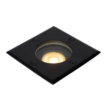 BILTIN PODNA VANJSKA UGRADBENA LAMPA CRNA 1xGU10 35W IP67