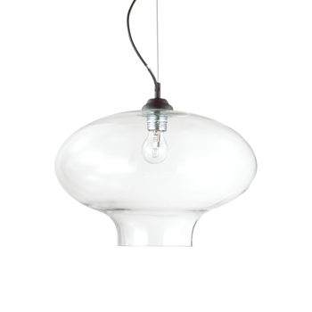 BISTRO' VISILICA SP1 OKRUGLA TRANSPARENTNA E27