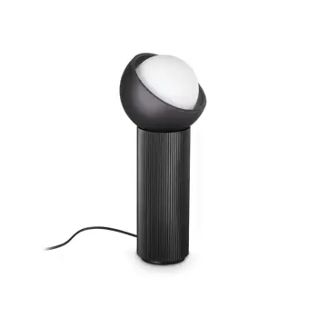 BLOOM TL1 VELIKA STOLNA SVJETILJKA CRNA G9 1X4W
