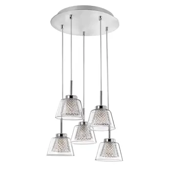 BOCCALE VISILICA G9 /IP20/KROM & PROZIRNA