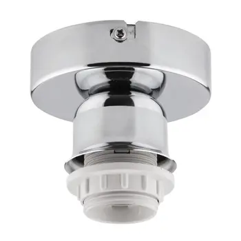 BOTTOM STROPNA SVJETILJKA E27 1X MAX 60/KROM/IP20
