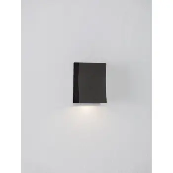 BOXY VANJSKA ZIDNA LED SVJETILJKA 3Watt 157Lm IP65 3000K ANTRACIT