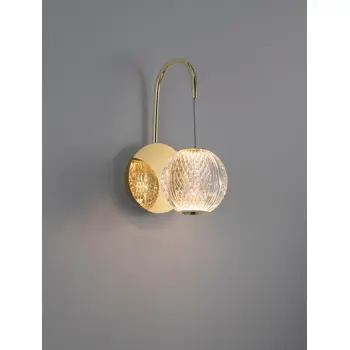 BRILLANTE ZIDNA LAMPA LED 4,2W/3200K/204,52lm/IP20/ZLATNA