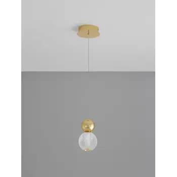 BRILLE VISILICA LED 7W/3200K/344,54lm/IP20/ZLATNA