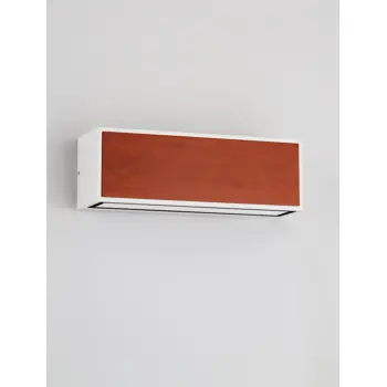 BROWN ZIDNA LAMPA LED 3000K 83lm  IP65 BIJELA