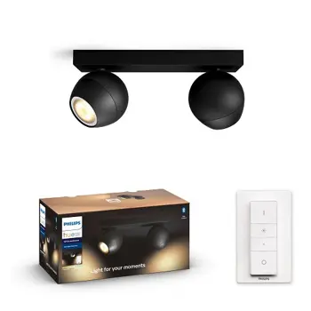 Buckram PHILIPS HUE REFLEKTOR 2x5W 230V CRNI