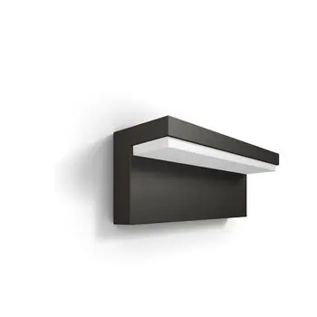 Bustan PHILIPS ZIDNA SVJETILJKA UE WA 3.8W 27K HV 06 ANTRACIT