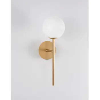 CANTONA ZIDNA LAMPA G9 /IP20/MESING ZLATNA & BIJELA