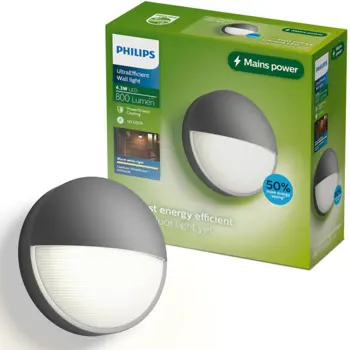 Capricorn VANJSKA ZIDNA LED SVJETILJKA 4.3W 2700K ANTRACIT