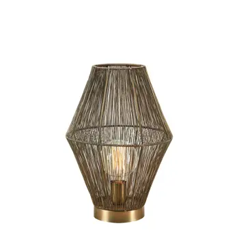 CASA STOLNA LAMPA ANTIQUE STARO ZLATO E27