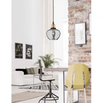 CEDRO VISILICA E27 /IP20/SMOKY & BRONZE & CRNA