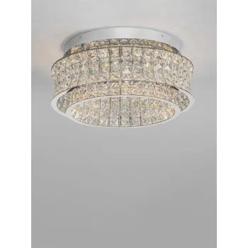 CELYSIA KRISTALNA STROPNA LED SVJETILJKA 46W IP20 3500K TRIAK PRIGUŠLJIVA