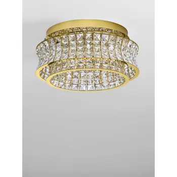 CELYSIA KRISTALNA STROPNA LED SVJETILJKA 46W IP20 3500K TRIAK PRIGUŠLJIVA