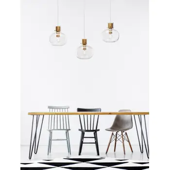 CINZIA VISILICA E27 /IP20/MESING ZLATNA